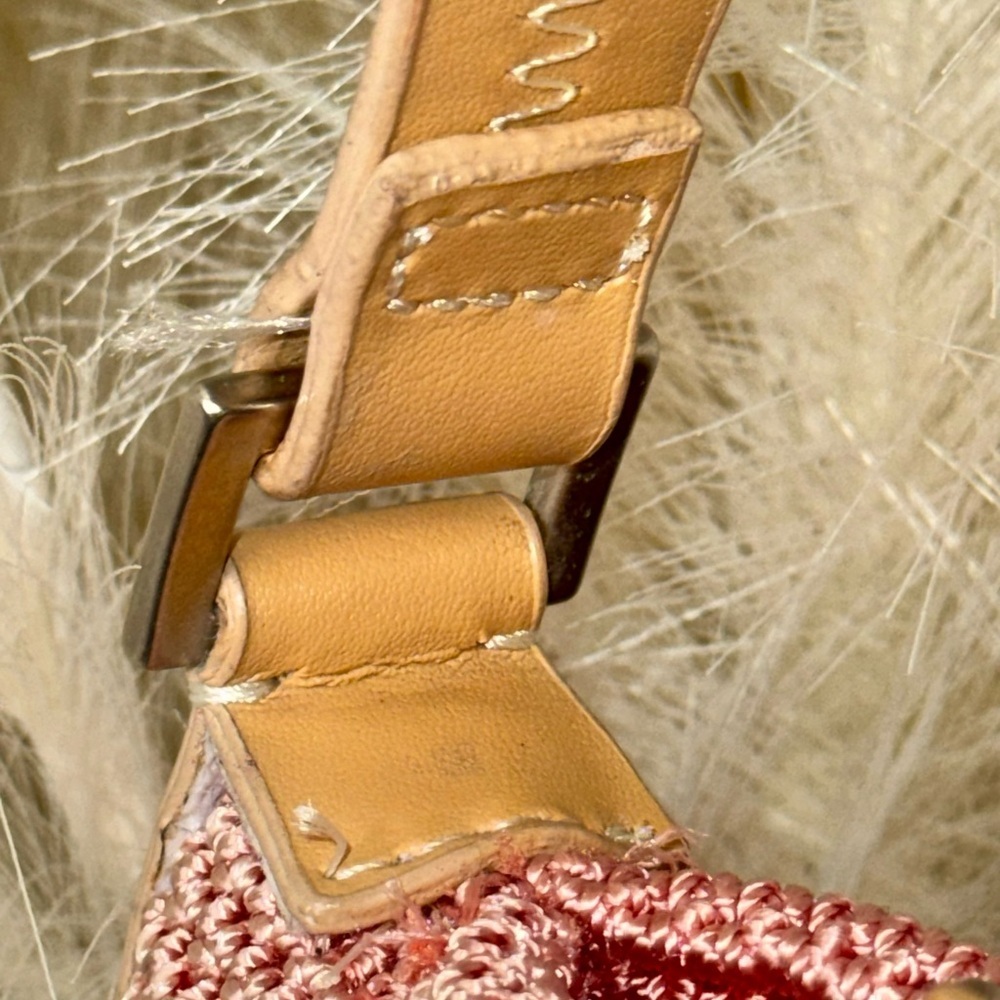 The Sak | Pink Crochet Knit Shoulder Bag - Picture 8 of 8